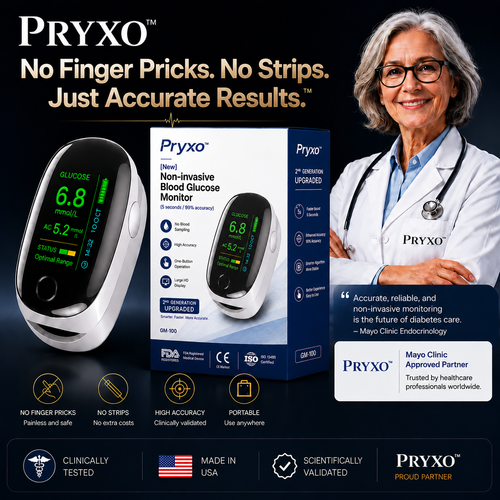 🔥Final 2 Hours: 60% OFF🏆Develops Newly Launched Non-Invasive Smart Blood Sugar Tracking Device✅TGA Approved