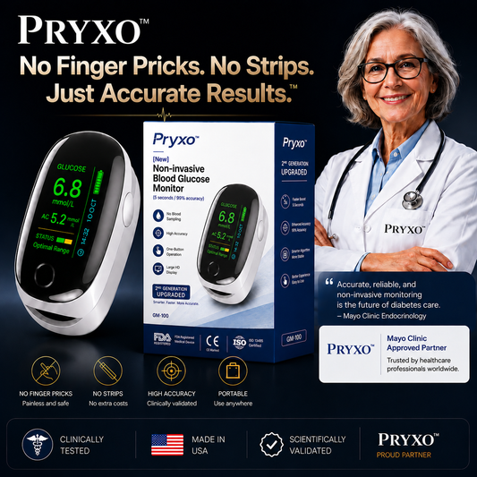 🔥Final 2 Hours: 60% OFF🏆Develops Newly Launched Non-Invasive Smart Blood Sugar Tracking Device✅TGA Approved