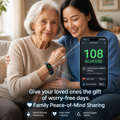 🔥60% OFF Launch Offer 🏆 2026 Pryxo™ M9 Non-Invasive Smart Band │12 health reports │ No-Prick📈