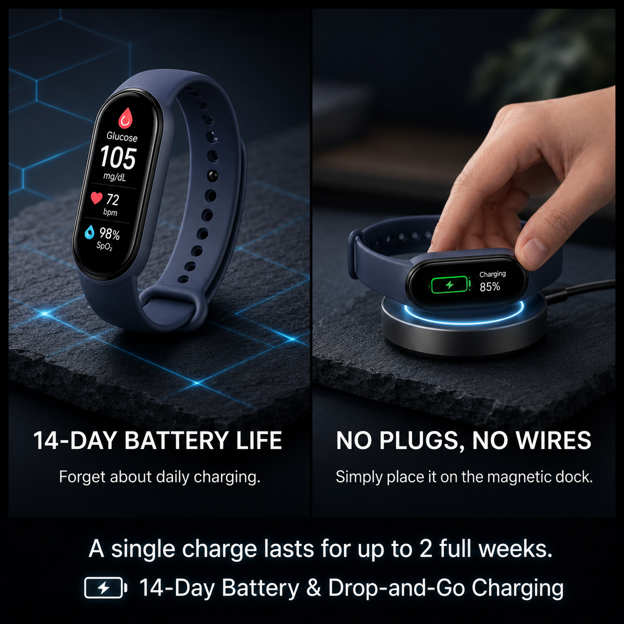 🔥60% OFF Launch Offer 🏆 2026 Pryxo™ M9 Non-Invasive Smart Band │12 health reports │ No-Prick📈
