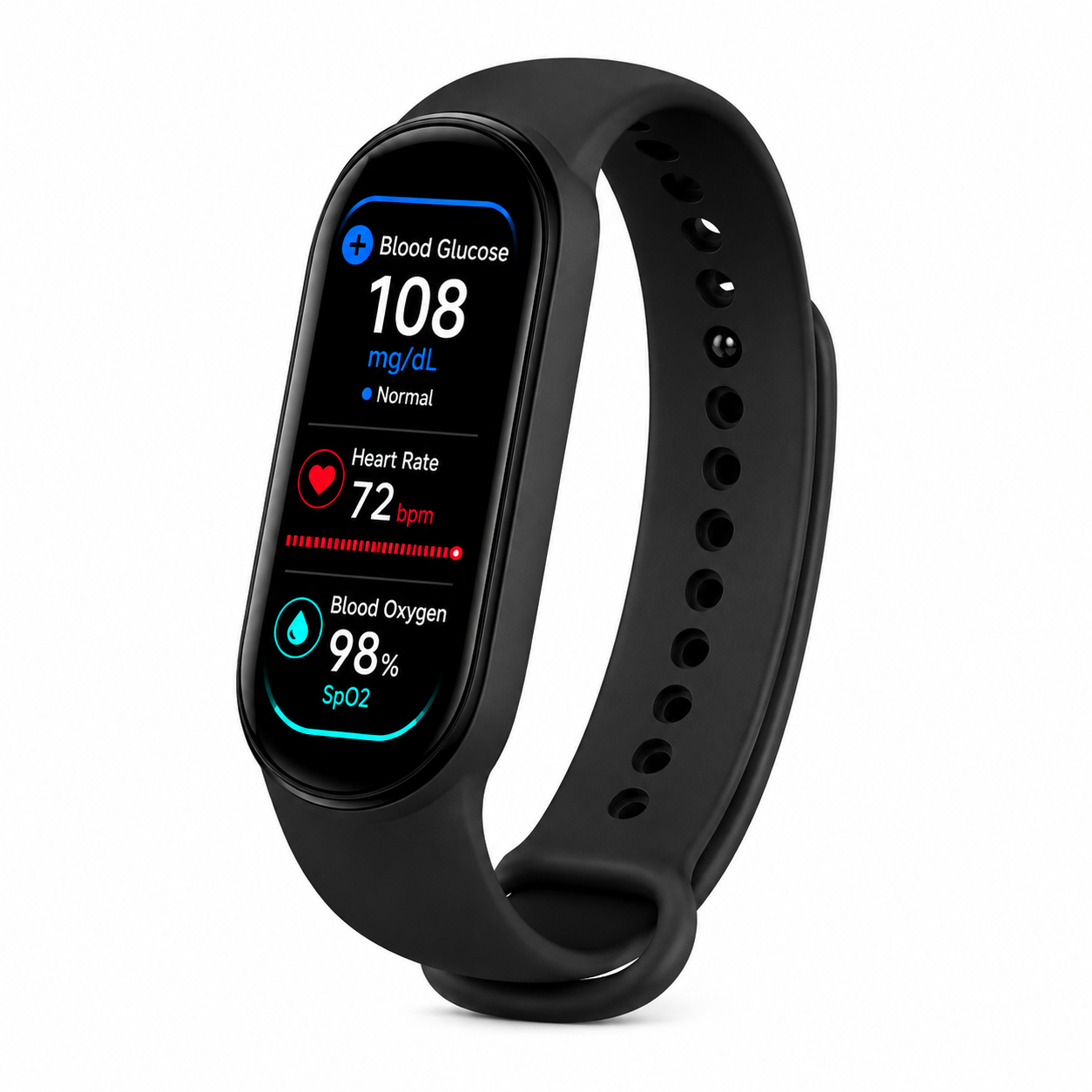 🔥60% OFF Launch Offer 🏆 2026 Pryxo™ M9 Non-Invasive Smart Band │12 health reports │ No-Prick📈
